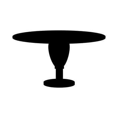 Tablo mobilya ev simgesini vektör grafiği