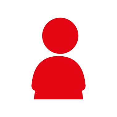 profil avatar kişi simge vektör grafiği