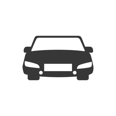 Araba otomatik açık simge vektör grafiği