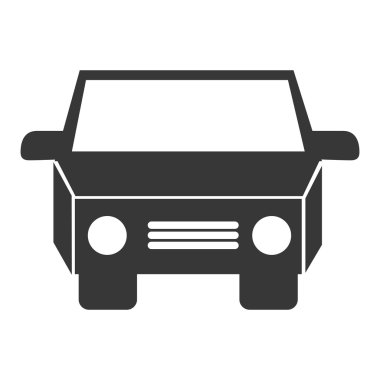 Araba otomatik açık simge vektör grafiği