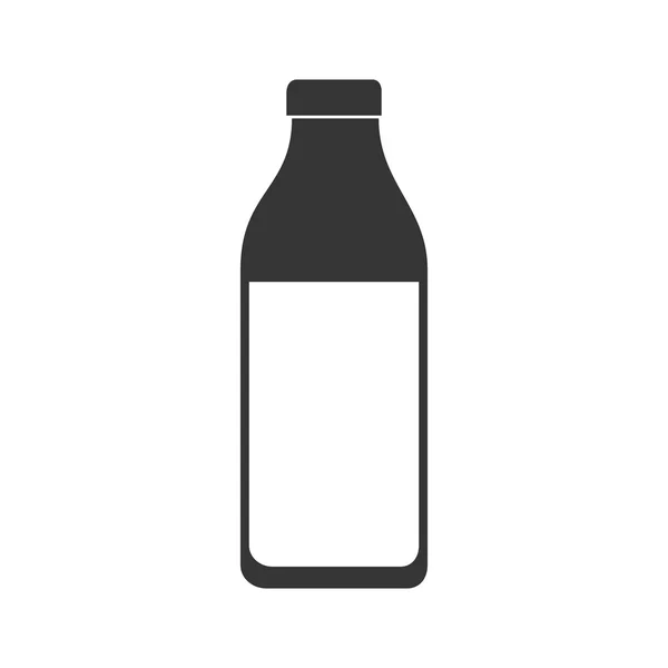 Fles drank vloeibare pictogram vectorafbeelding — Stockvector