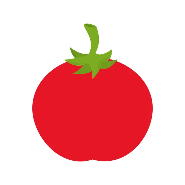 Томатна їжа овочева ікона Векторна графіка — стоковий вектор