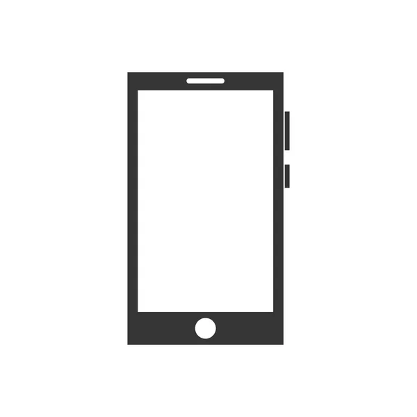 Smartphone képernyő mozgatható telefon ikon vektorgrafikus — Stock Vector