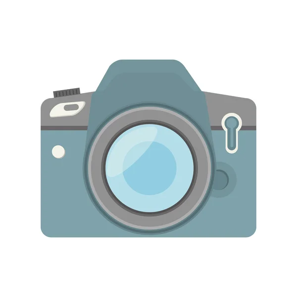 Fotografie camera Professional pictogram vectorafbeelding — Stockvector