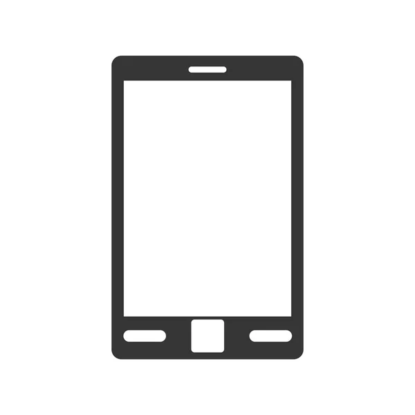 Teléfono inteligente pantalla teléfono vector icono gráfico — Vector de stock