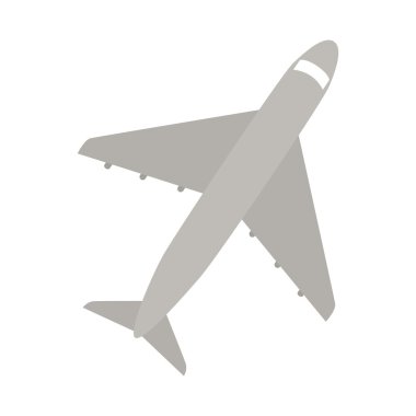 Uçak Uçak üst simge vektör grafiği