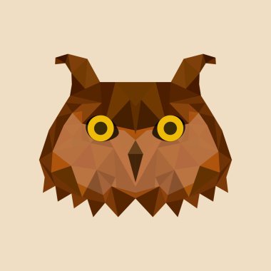 baykuş düşük Poli