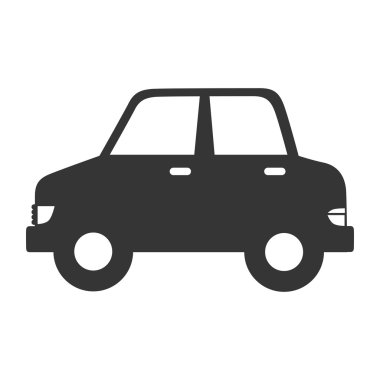 Araba açık araç simge vektör grafiği