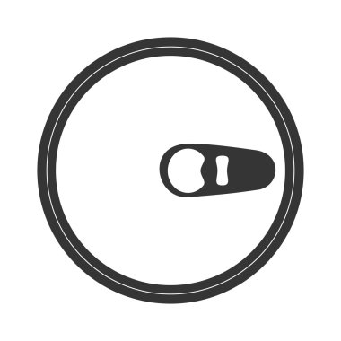 soda içecek simge vektör grafiği üst olabilir