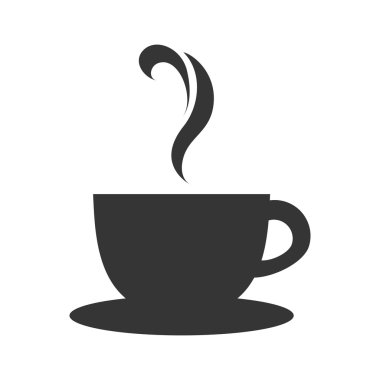 kahve çay kupa bardak çay simge vektör grafiği