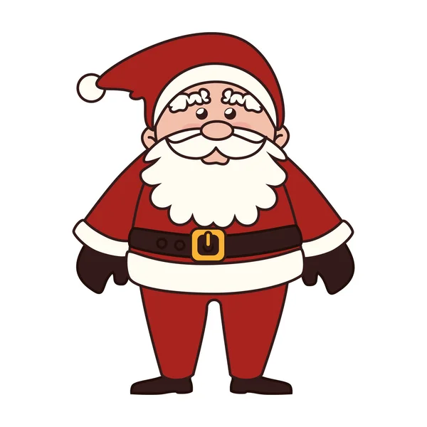 Christmas santa claus icon vector graphic — Stock Vector