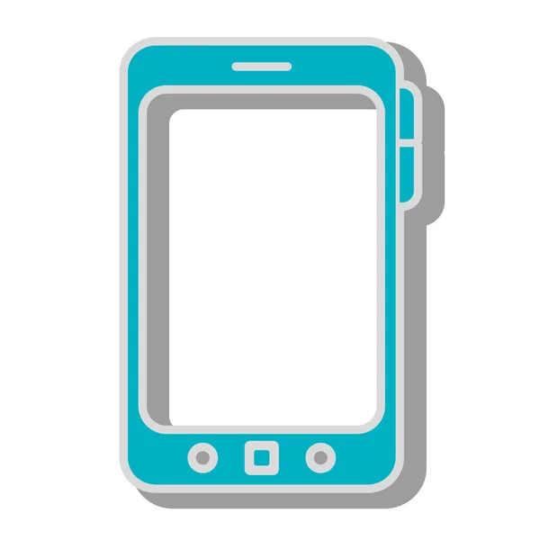 スマートフォン画面モバイルアイコンベクトルグラフィック — ストックベクタ