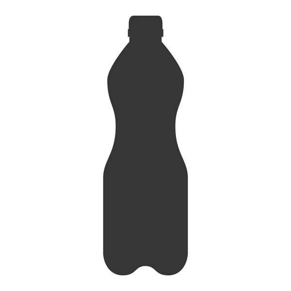 Botella soda bebida icono vector gráfico — Vector de stock