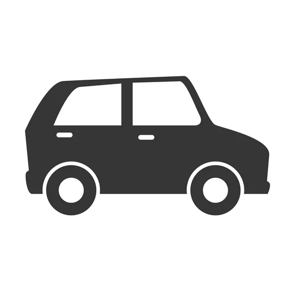 Coche lado del vehículo icono vector gráfico — Vector de stock