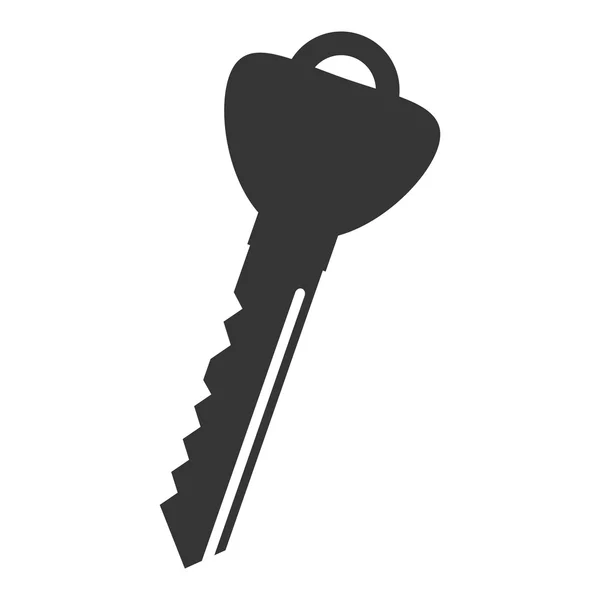 钥匙锁安全车图标矢量图形 — 图库矢量图片