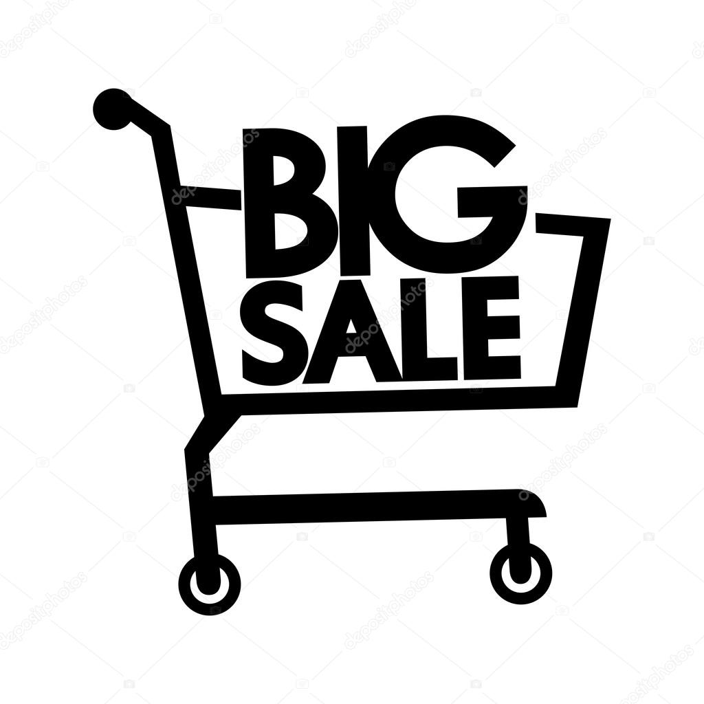 Download Cart big sale buy shopping icon vector graphic ⬇ Vector ...