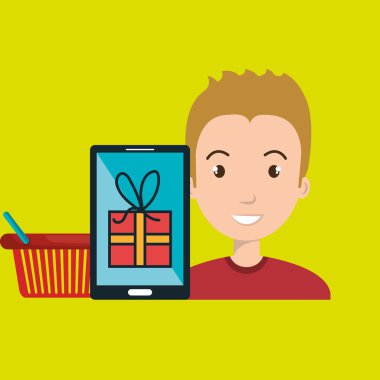 adam mağaza dijital smartphone