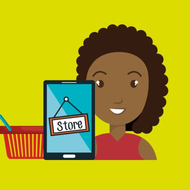 adam mağaza dijital smartphone