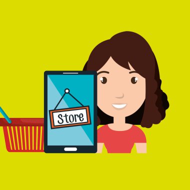 adam mağaza dijital smartphone