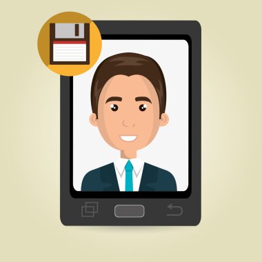 adam mobil cep telefonu usb