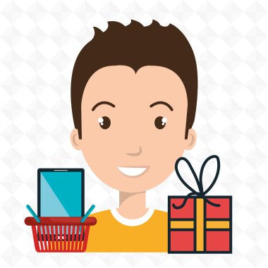 adam mağaza dijital smartphone