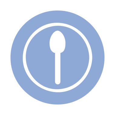 çatal bıçak aracı izole simgesi