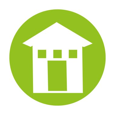 Ekoloji kavramı izole simgesi