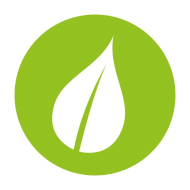 Ekoloji kavramı izole simgesi