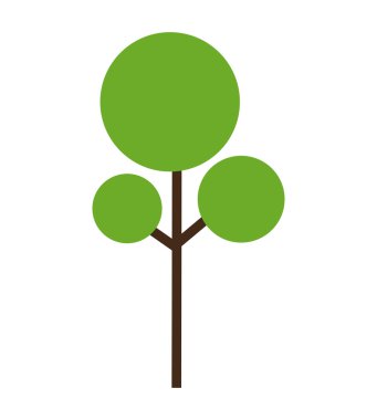 Ekoloji kavramı izole simgesi