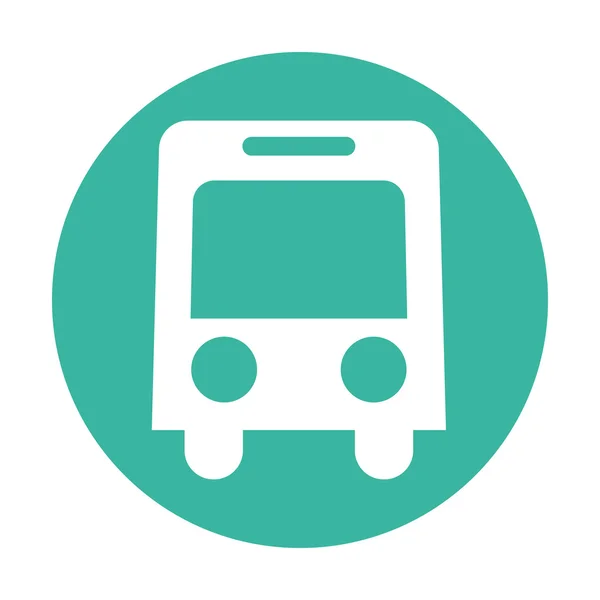 Autobusové služby veřejné, samostatný — Stockový vektor