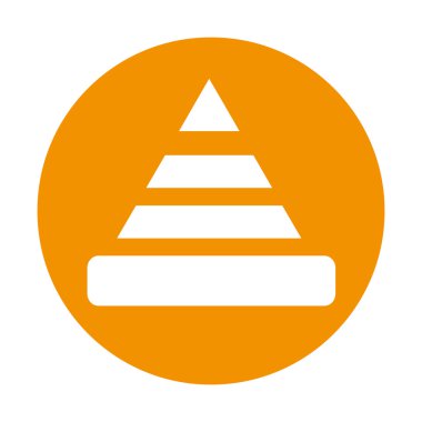 koni aracı inşaat simgesi