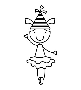 çocuk parti şapka kutlama ile