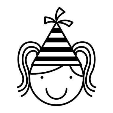 çocuk parti şapka kutlama ile