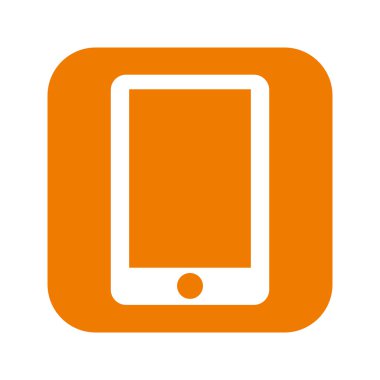Smartphone teknoloji izole simgesi