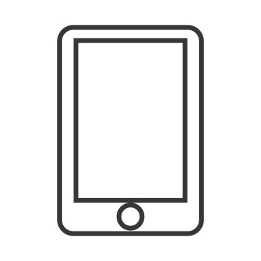 Smartphone teknoloji izole simgesi