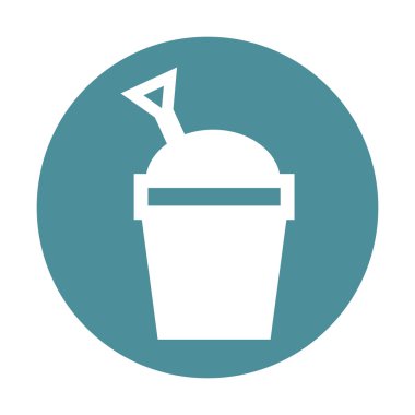 Yaz konsepti izole simgesi