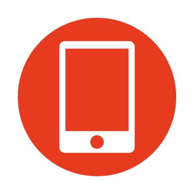 Smartphone teknoloji izole simgesi