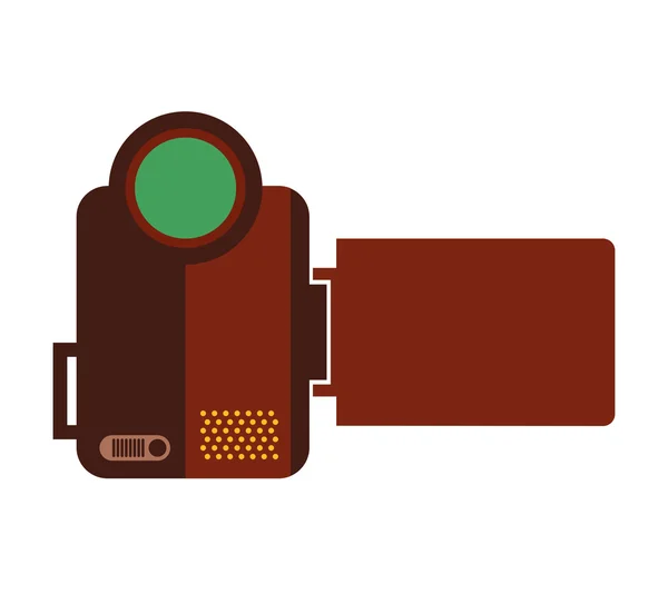 Filmkamera-Ikone — Stockvektor