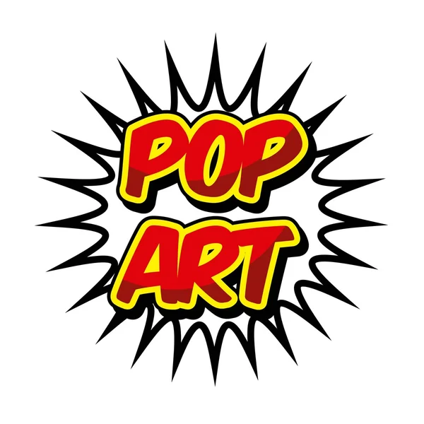 Pop arte vintage — Vettoriale Stock