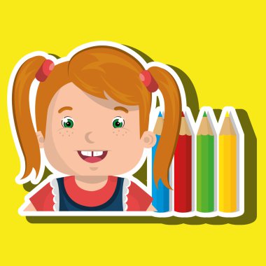 Öğrenci renkleri not defteri fırçalar