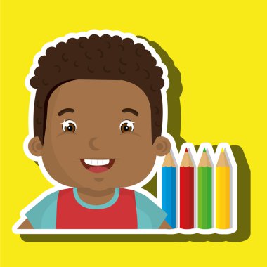 Öğrenci renkleri not defteri fırçalar