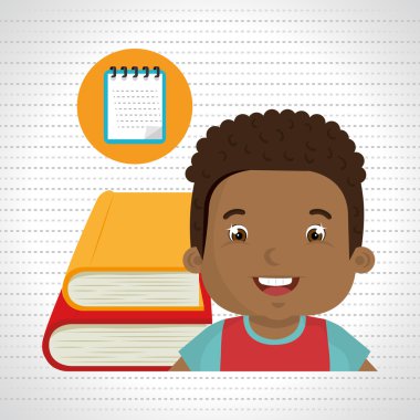 Öğrenci kitapları okul öğeleri