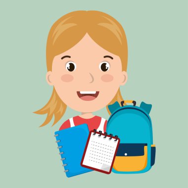 çanta öğrenci dizüstü not defteri