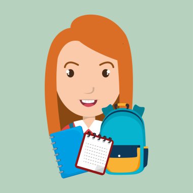 çanta öğrenci dizüstü not defteri