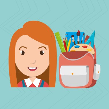 çanta öğrenci dizüstü not defteri