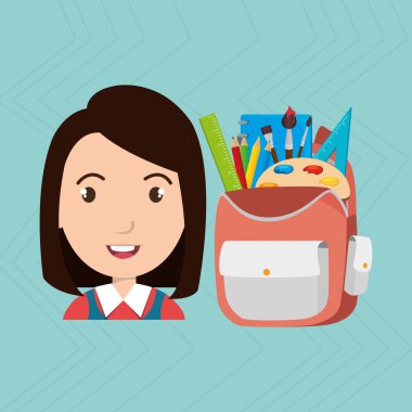 çanta öğrenci dizüstü not defteri