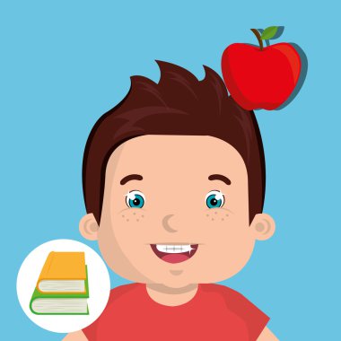 Öğrenci kitapları okul öğeleri