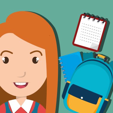 çanta öğrenci dizüstü not defteri