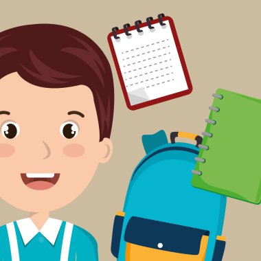 çanta öğrenci dizüstü not defteri