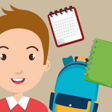 çanta öğrenci dizüstü not defteri